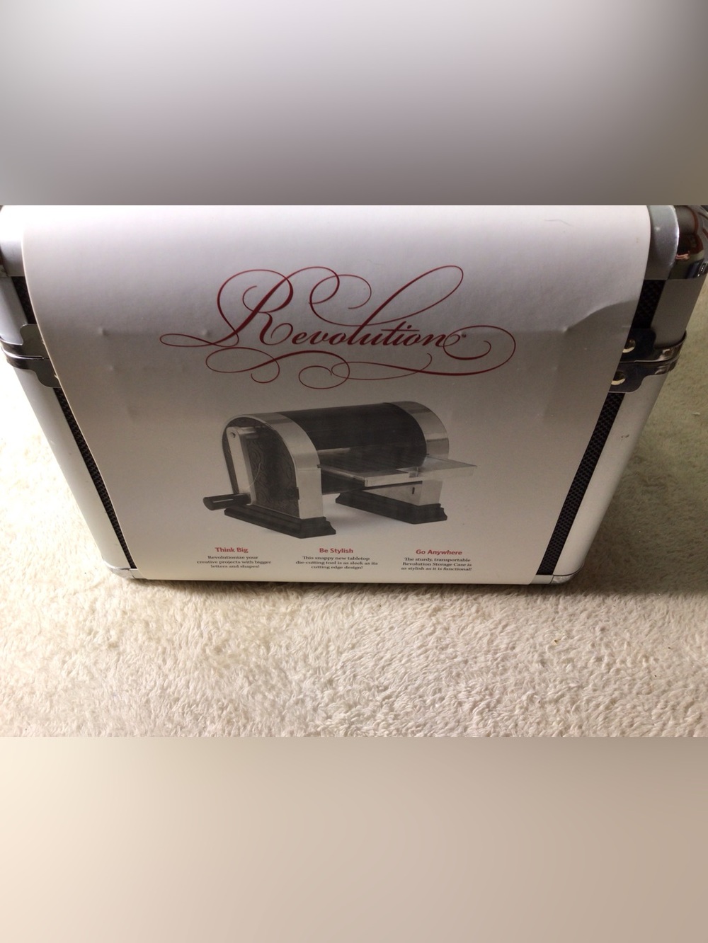 Revolution Compact Die-Cutting Machine in Black & Silver